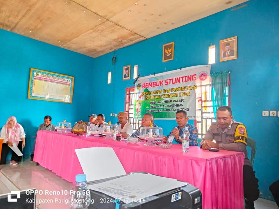 Rembuk Stunting dalam rangka pencegahan dan penanganan stunting bersakala lokal Desa